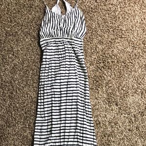 Forever 21 navy and white sundress